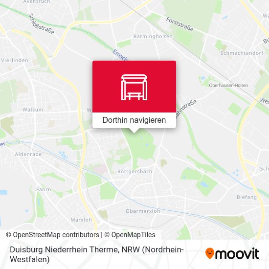 Duisburg Niederrhein Therme Karte