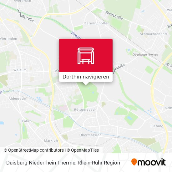 Duisburg Niederrhein Therme Karte