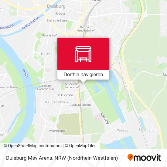 Duisburg Msv Arena Karte