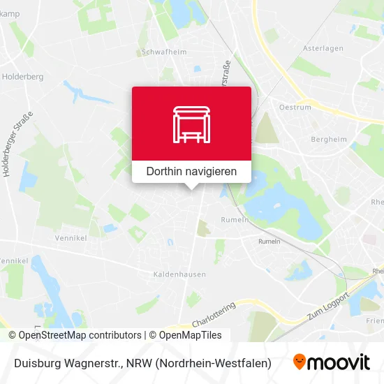 Duisburg Wagnerstr. Karte