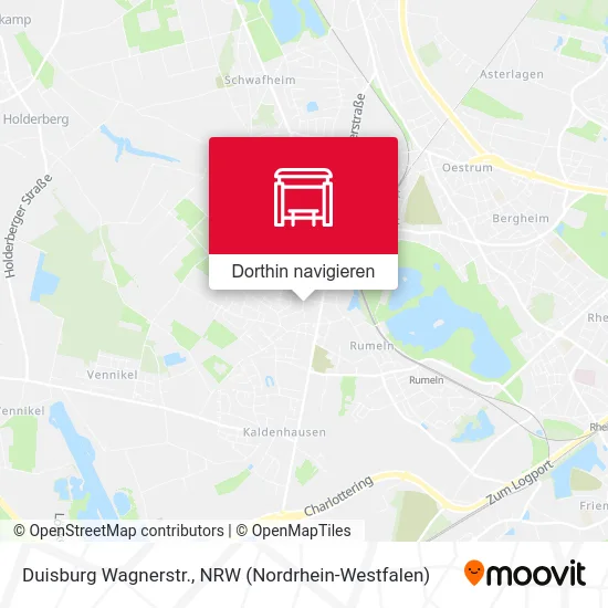 Duisburg Wagnerstr. Karte