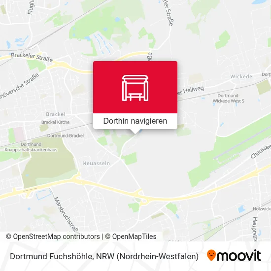 Dortmund Fuchshöhle Karte