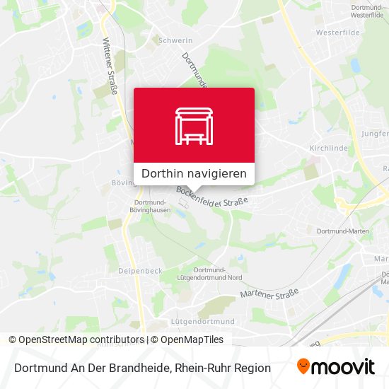 Dortmund An Der Brandheide Karte