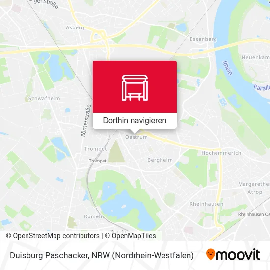 Duisburg Paschacker Karte