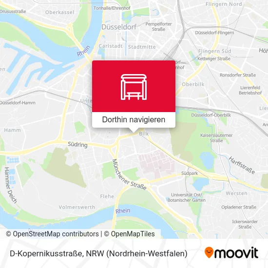 D-Kopernikusstraße Karte