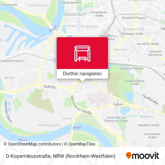 D-Kopernikusstraße Karte