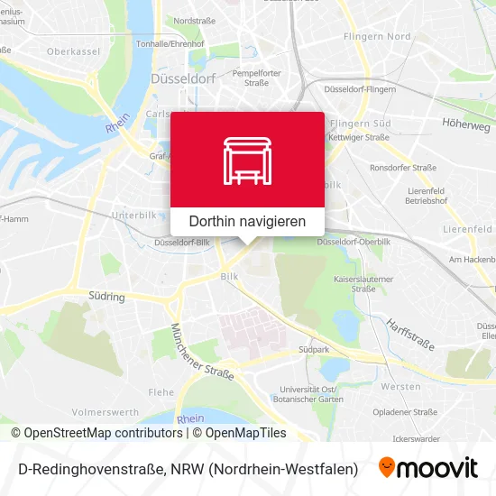 D-Redinghovenstraße Karte