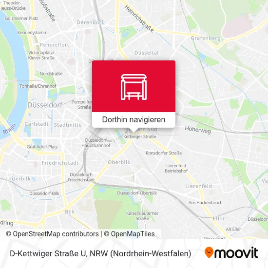 D-Kettwiger Straße U Karte
