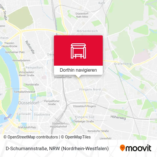 D-Schumannstraße Karte