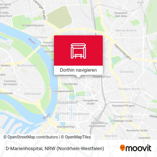 D-Marienhospital Karte