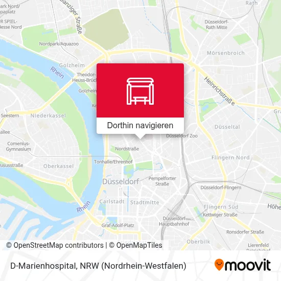 D-Marienhospital Karte