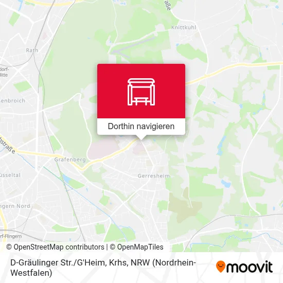 D-Gräulinger Str./G'Heim, Krhs Karte