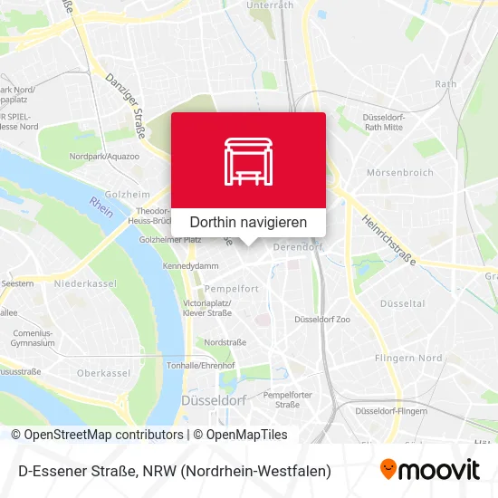 D-Essener Straße Karte