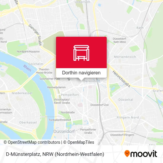 D-Münsterplatz Karte