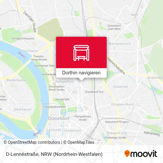 D-Lennéstraße Karte