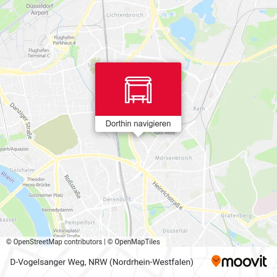 D-Vogelsanger Weg Karte