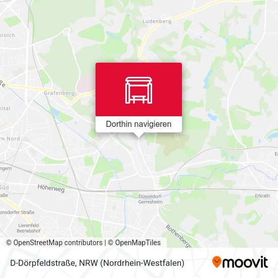 D-Dörpfeldstraße Karte