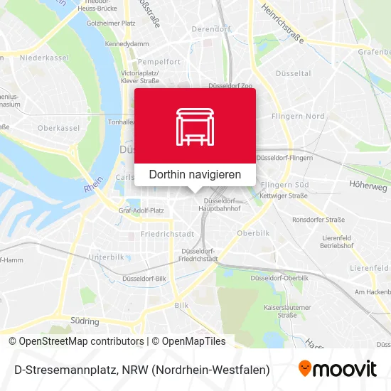 D-Stresemannplatz Karte