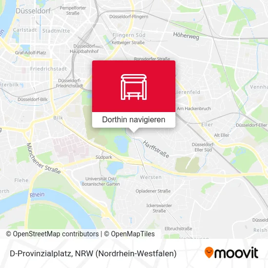 D-Provinzialplatz Karte