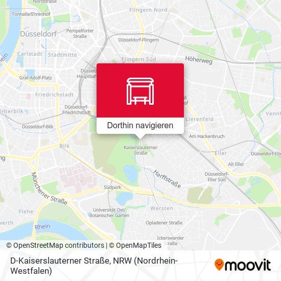 D-Kaiserslauterner Straße Karte