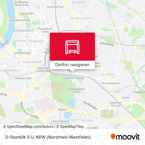 D-Oberbilk S U Karte