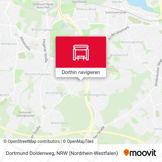 Dortmund Doldenweg Karte
