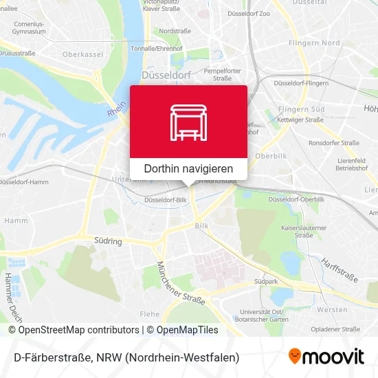 D-Färberstraße Karte