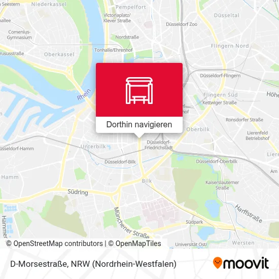 D-Morsestraße Karte