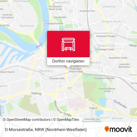 D-Morsestraße Karte