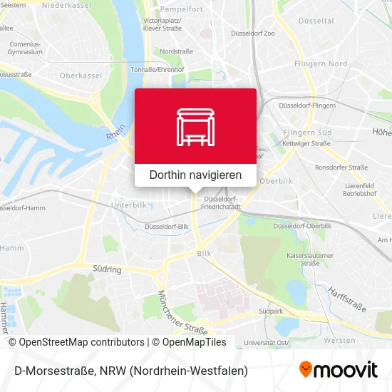 D-Morsestraße Karte