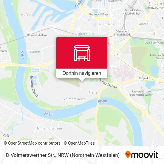 D-Volmerswerther Str. Karte