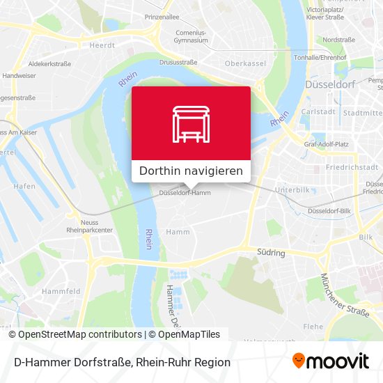 D-Hammer Dorfstraße Karte