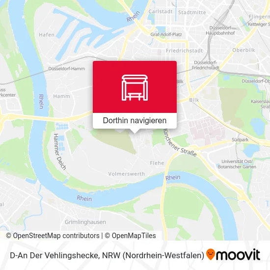 D-An Der Vehlingshecke Karte