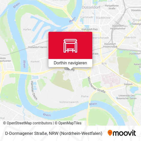 D-Dormagener Straße Karte