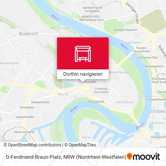 D-Ferdinand-Braun-Platz Karte