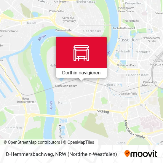 D-Hemmersbachweg Karte