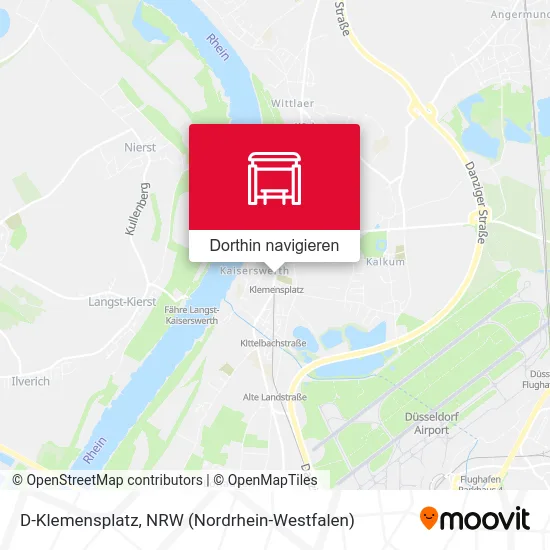 D-Klemensplatz Karte