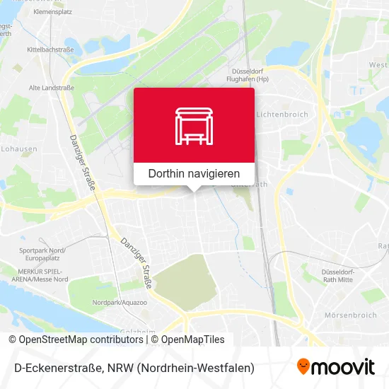 D-Eckenerstraße Karte