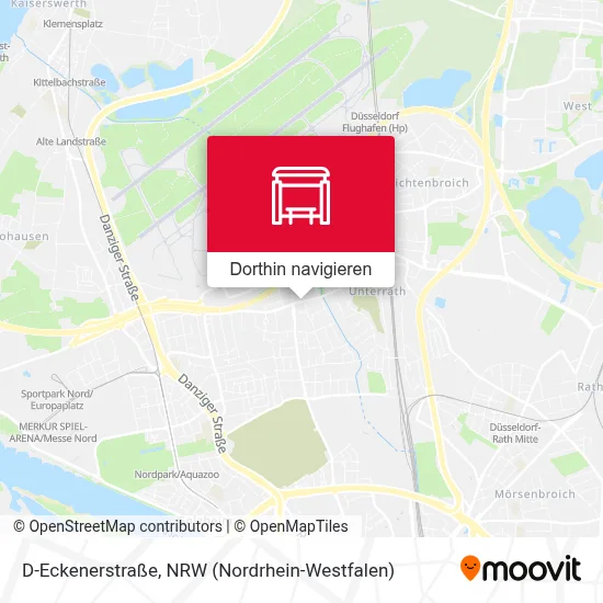 D-Eckenerstraße Karte