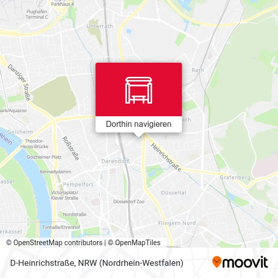 D-Heinrichstraße Karte