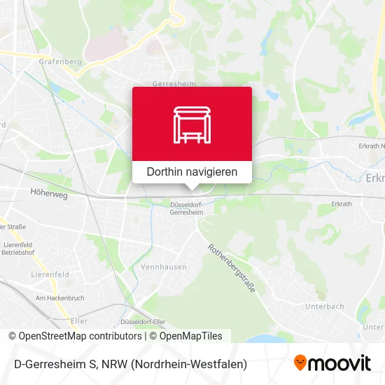 D-Gerresheim S Karte