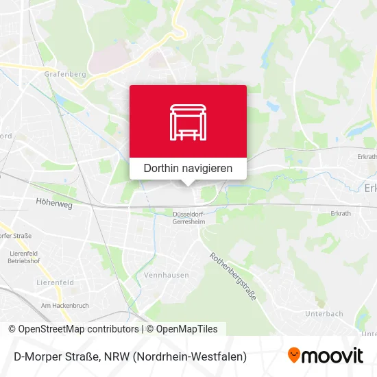 D-Morper Straße Karte