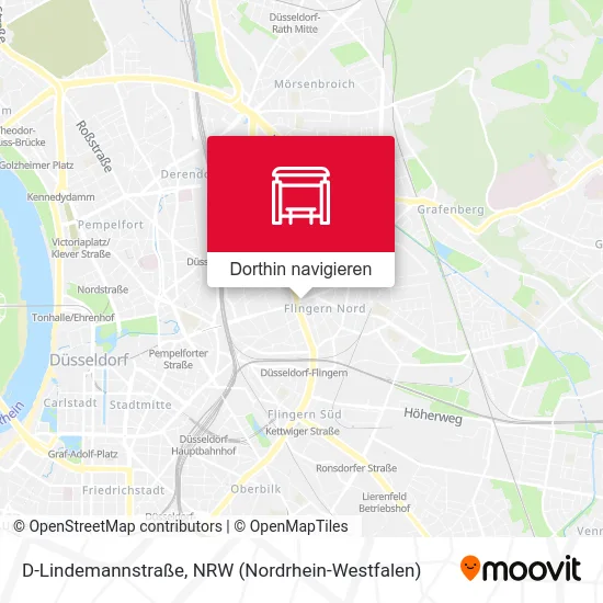 D-Lindemannstraße Karte