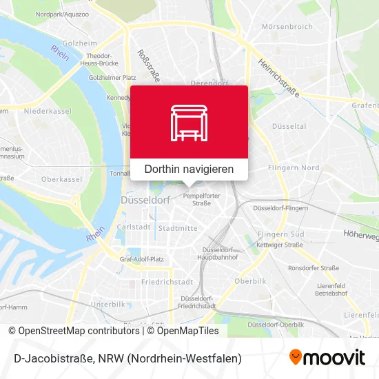 D-Jacobistraße Karte