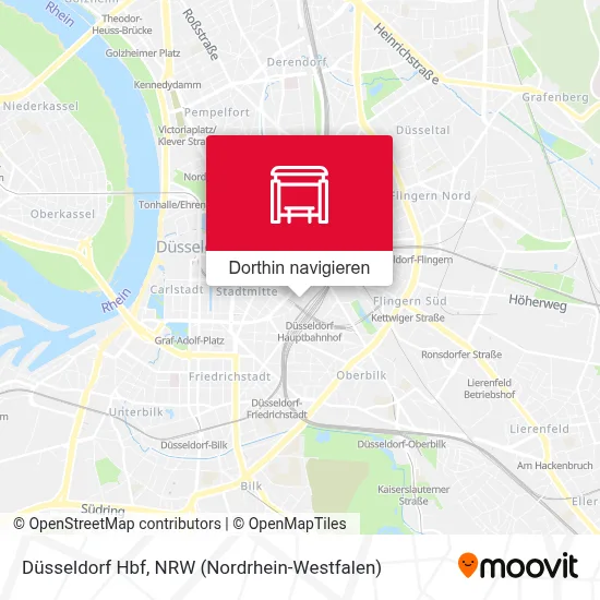 Düsseldorf Hbf Karte