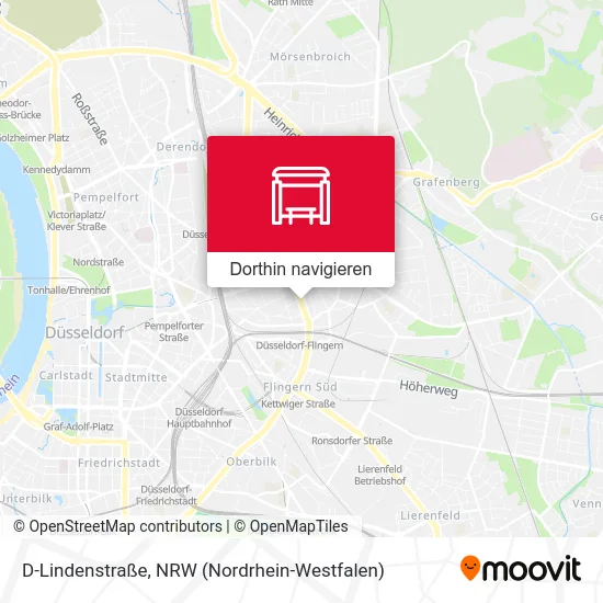 D-Lindenstraße Karte