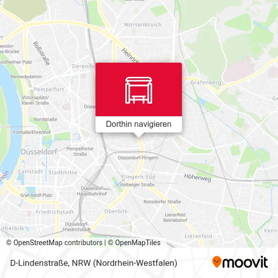 D-Lindenstraße Karte
