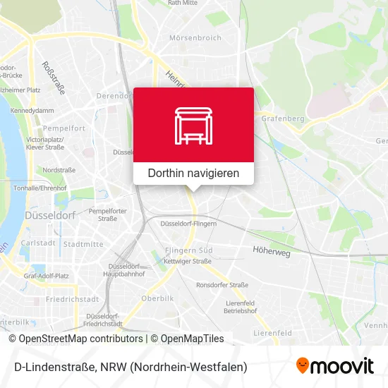 D-Lindenstraße Karte