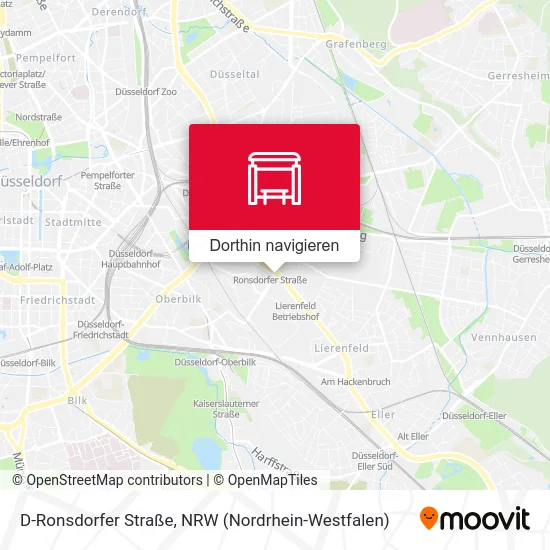 D-Ronsdorfer Straße Karte