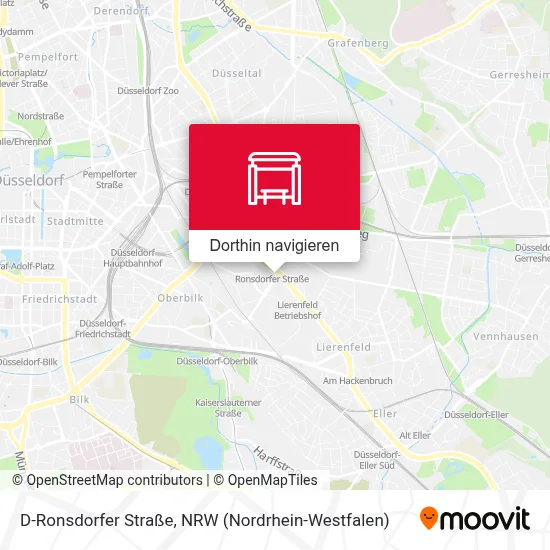 D-Ronsdorfer Straße Karte